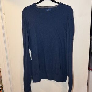 George Men's Navy Crewneck Sweater